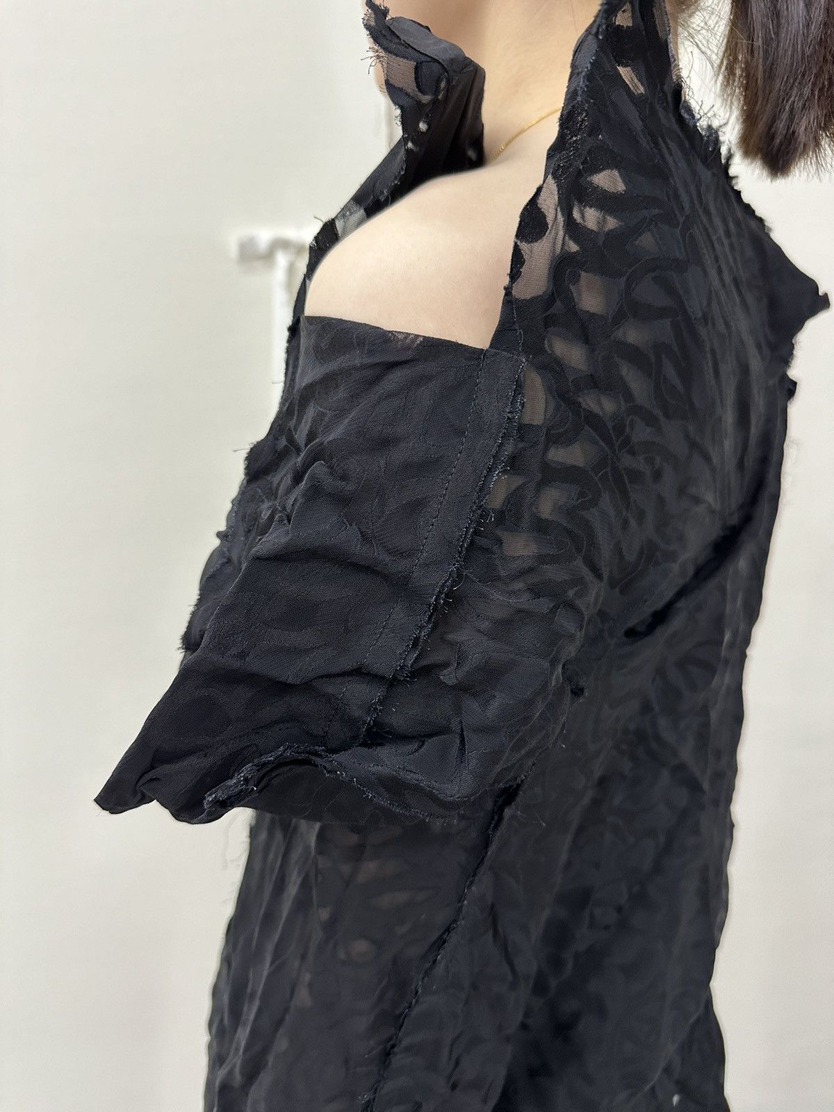Vivienne Westwood Rare Vivienne Westwood Avant-Garde Asymmetric Cut Top Size M / US 6-8 / IT 42-44 - 8 Thumbnail