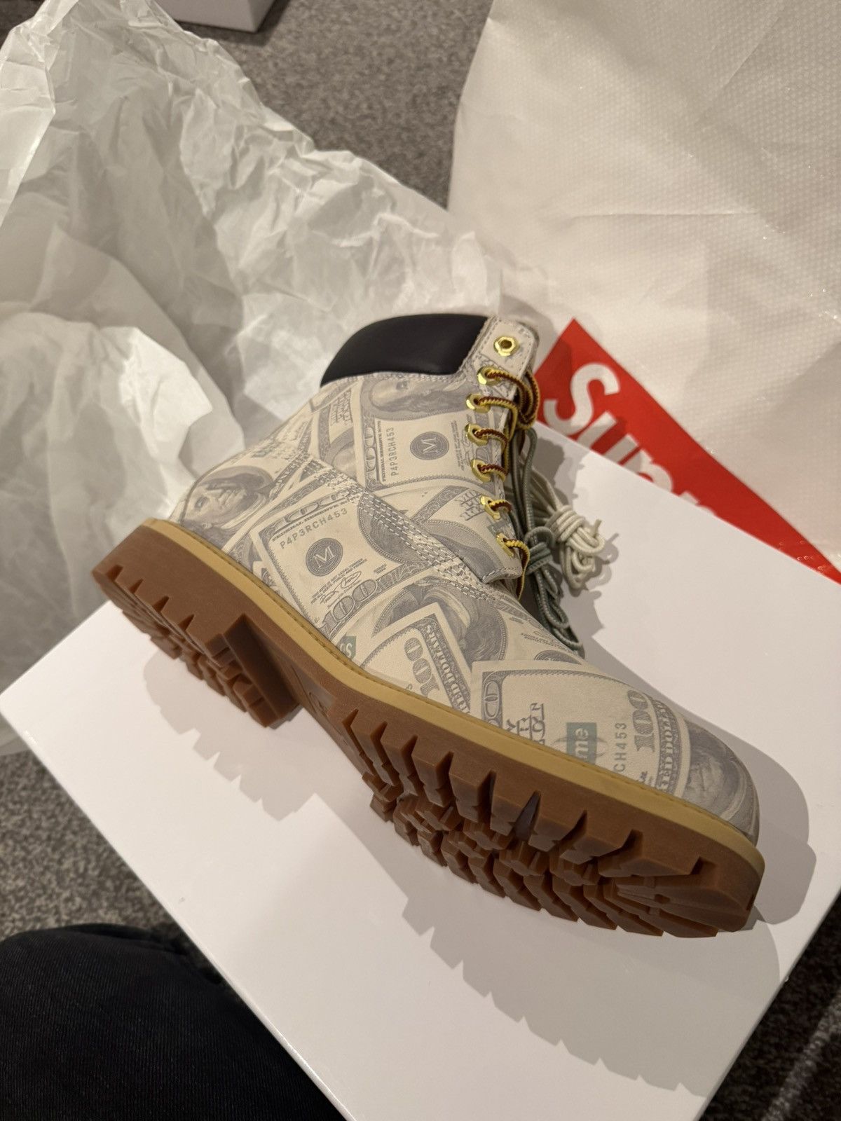 Maison Margiela × Supreme Supreme mm6 timberland Size US 8.5 / EU 41-42 - 9 Thumbnail