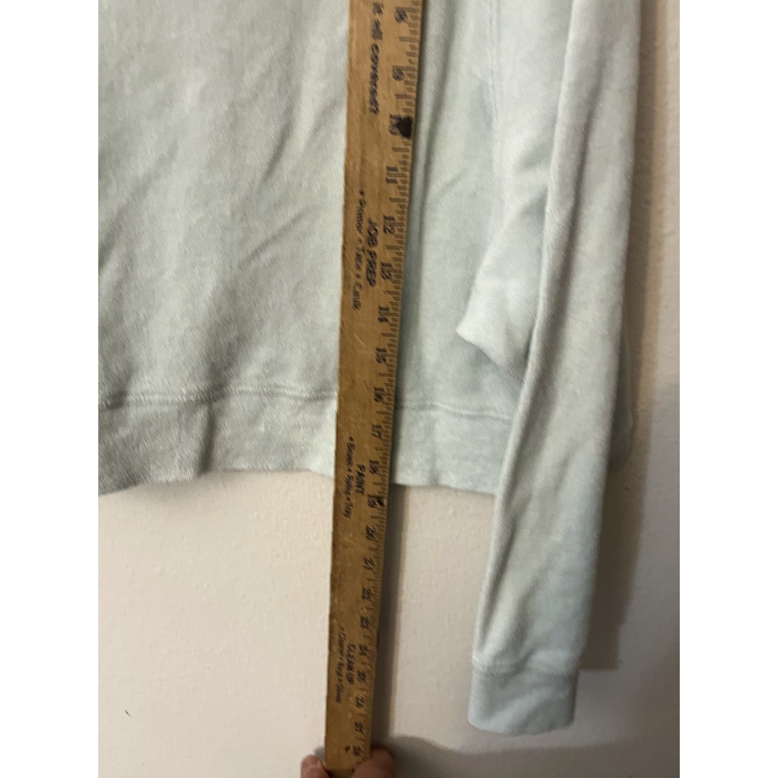 Gap VINTAGE Gap Sweatshirt Shirt Womens S Small Crew Cotton Hooded Light Blue Cropped 90s Athletic Pockets Mens Womens? Size S / US 4 / IT 40 - 4 Thumbnail