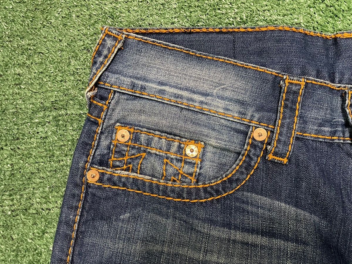 True Religion True Religion orange stitch jeans Size US 34 / EU 50 - 4 Thumbnail
