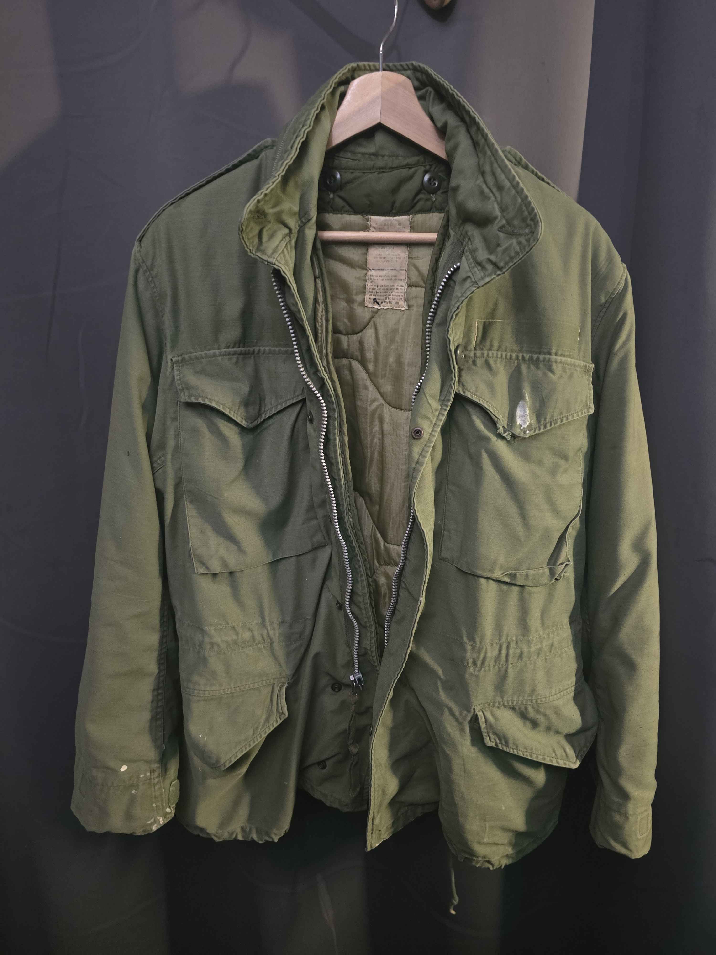 Vintage Vietnam M65 Jacket with liner, rare Size US S / EU 44-46 / 1 - 2 Thumbnail