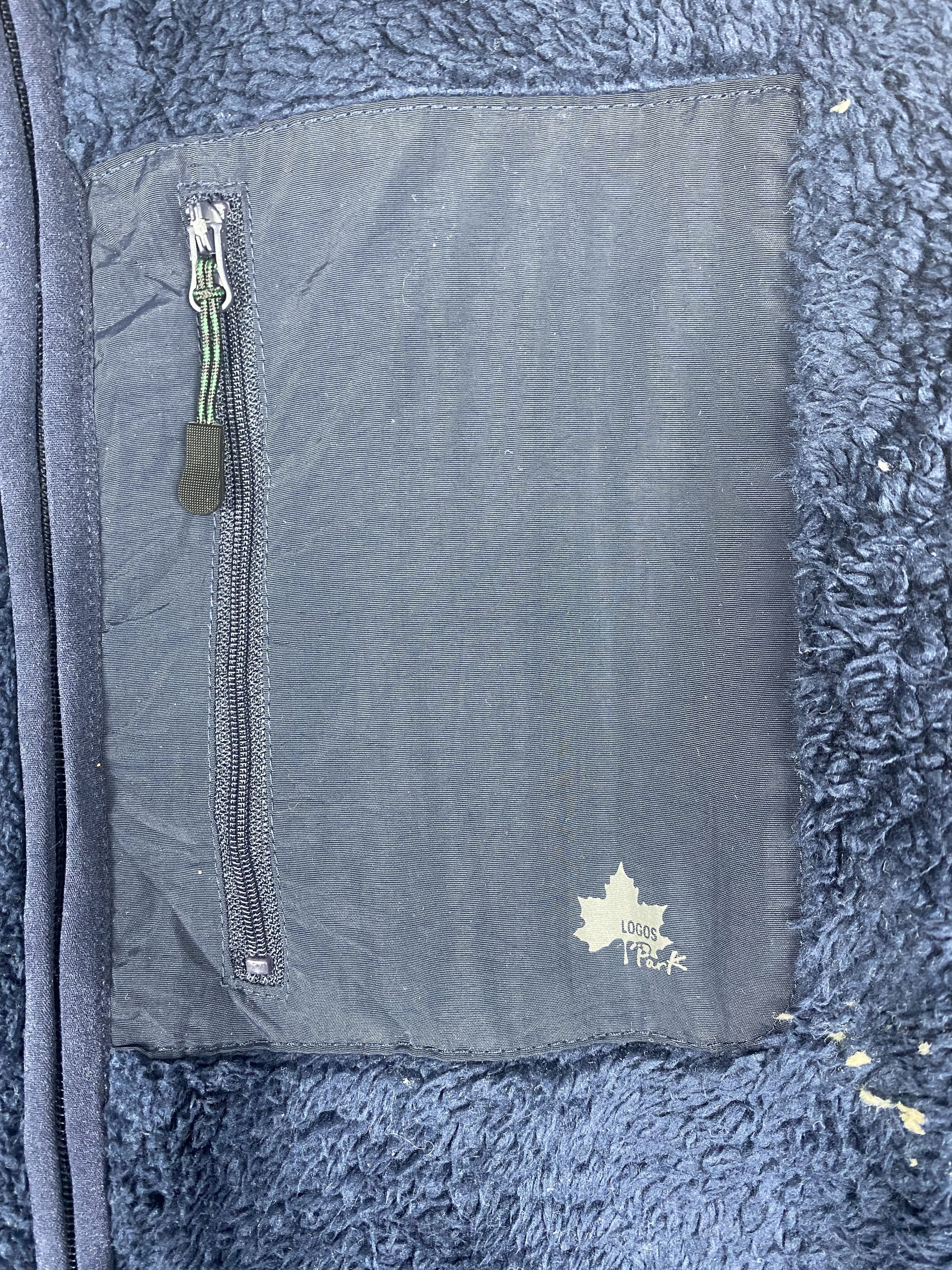Japanese Brand Vintage Logos Park Zip Up Fleece Jacket Size US L / EU 52-54 / 3 - 6 Thumbnail