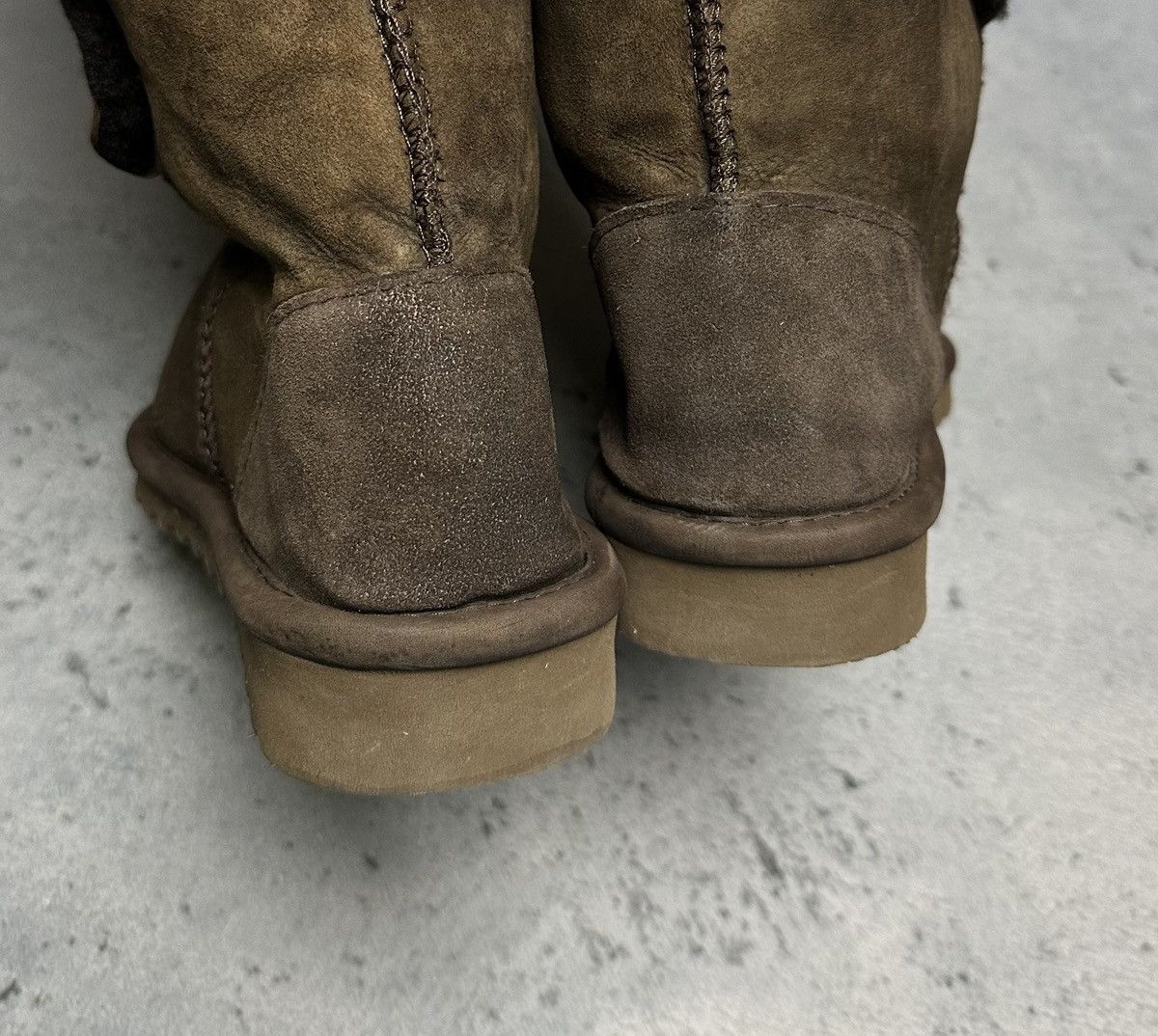 Vintage Celtic &Co Popper Sheepskin Boots - Knee Height Lux Size US 7 / IT 37 - 8 Thumbnail