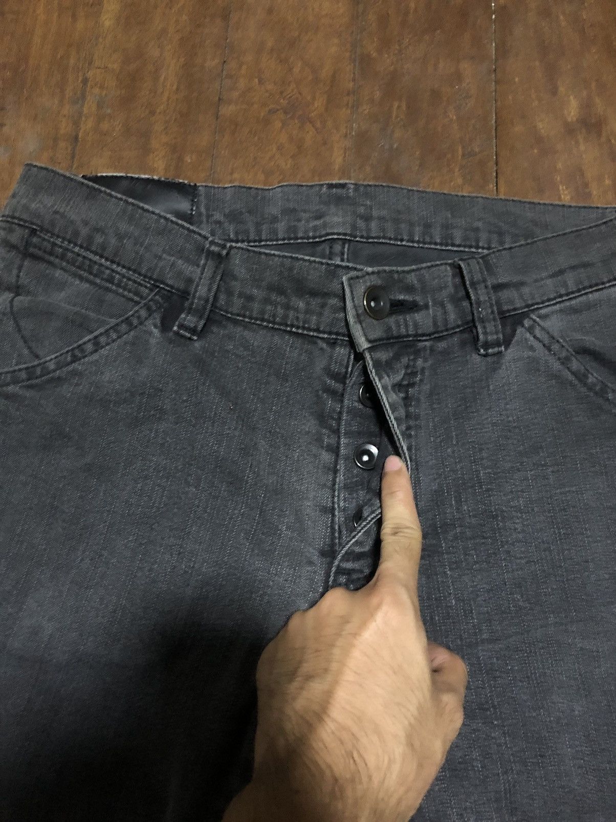 Attachment Attachment Banana Cut Jeans By Kazuyuki Kumagai Size US 30 / EU 46 - 4 Thumbnail