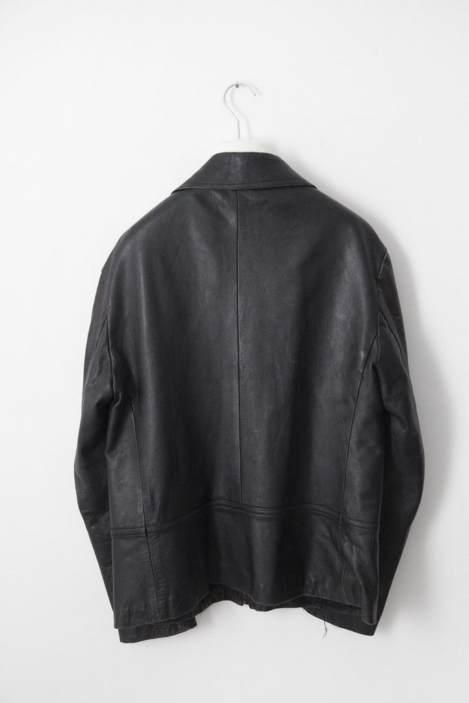 Vintage 1970's black leather jacket Size US M / EU 48-50 / 2 - 3 Thumbnail