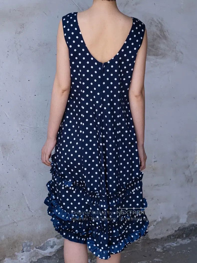 Comme des Garcons Comme Des Garcons size one-size-fits-all Dark Blue Polka D Size S / US 4 / IT 40 - 6 Thumbnail