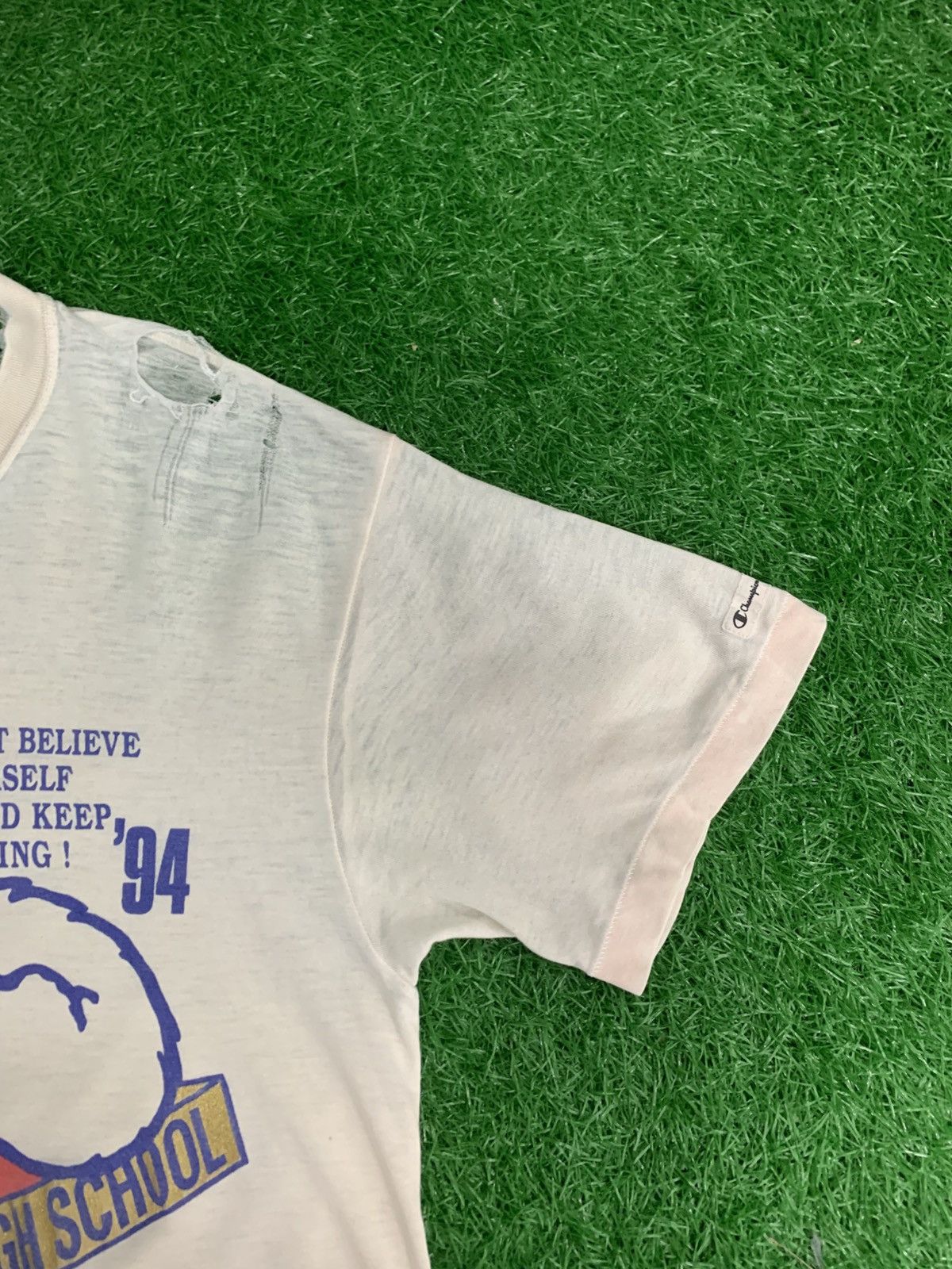 Champion Vintage Champion Distress Tee Size US S / EU 44-46 / 1 - 3 Thumbnail