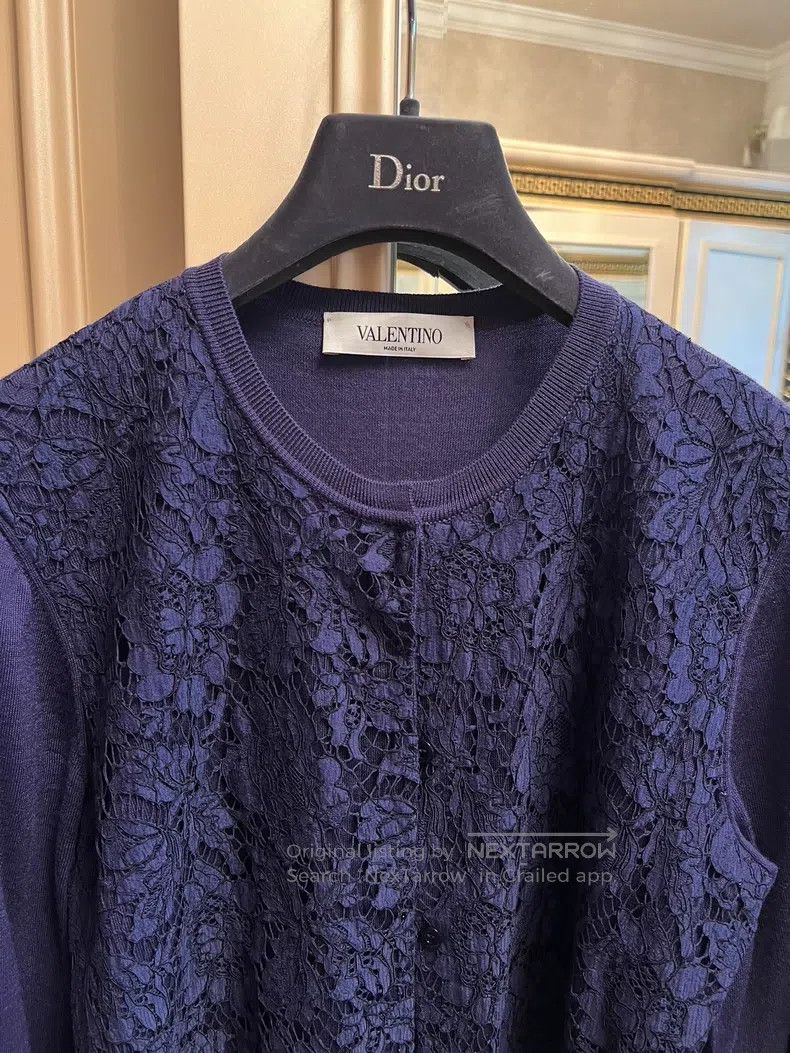 Valentino Valentino Knitted cardigan Size L / US 10 / IT 46 - 2 Thumbnail