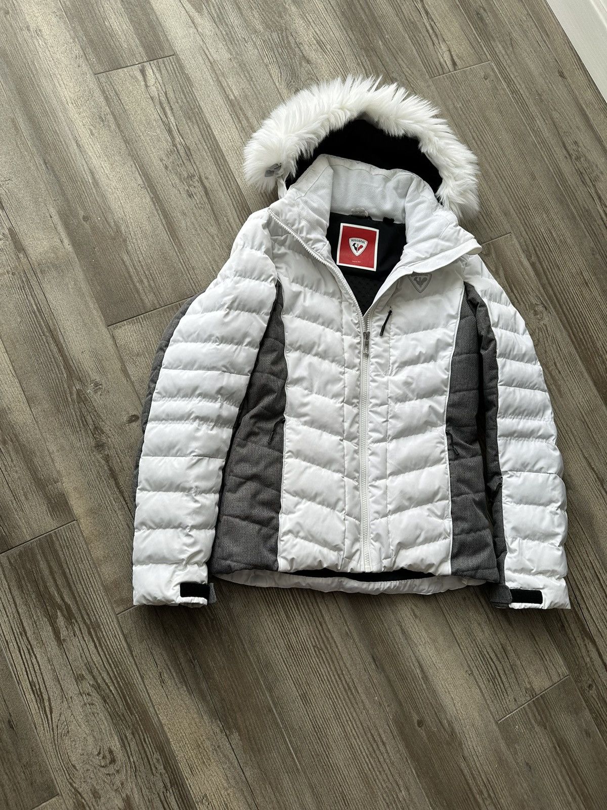 Rossignol Rossignol Ski Faux Fur Woman Heather Rapide White Jacket Size S / US 4 / IT 40 - 4 Thumbnail