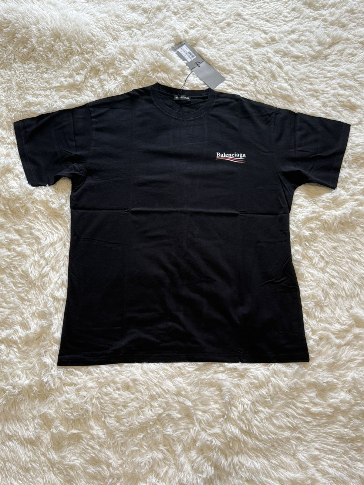 Balenciaga Balenciaga black t shirt Size US L / EU 52-54 / 3 - 2 Thumbnail