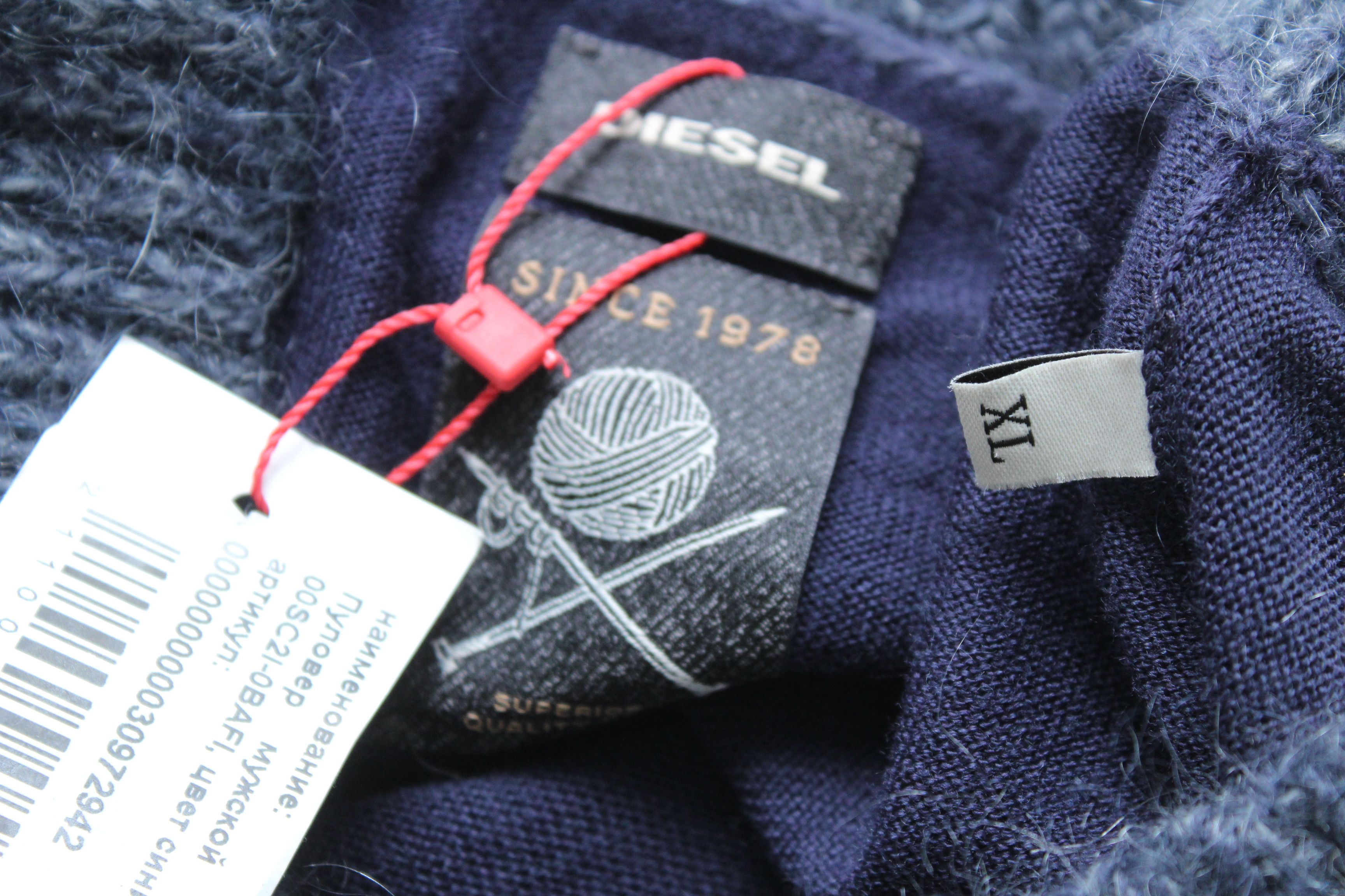 Diesel Diesel Sweater Mens Size XL New Streetwear Hype Vintage Size US L / EU 52-54 / 3 - 7 Thumbnail