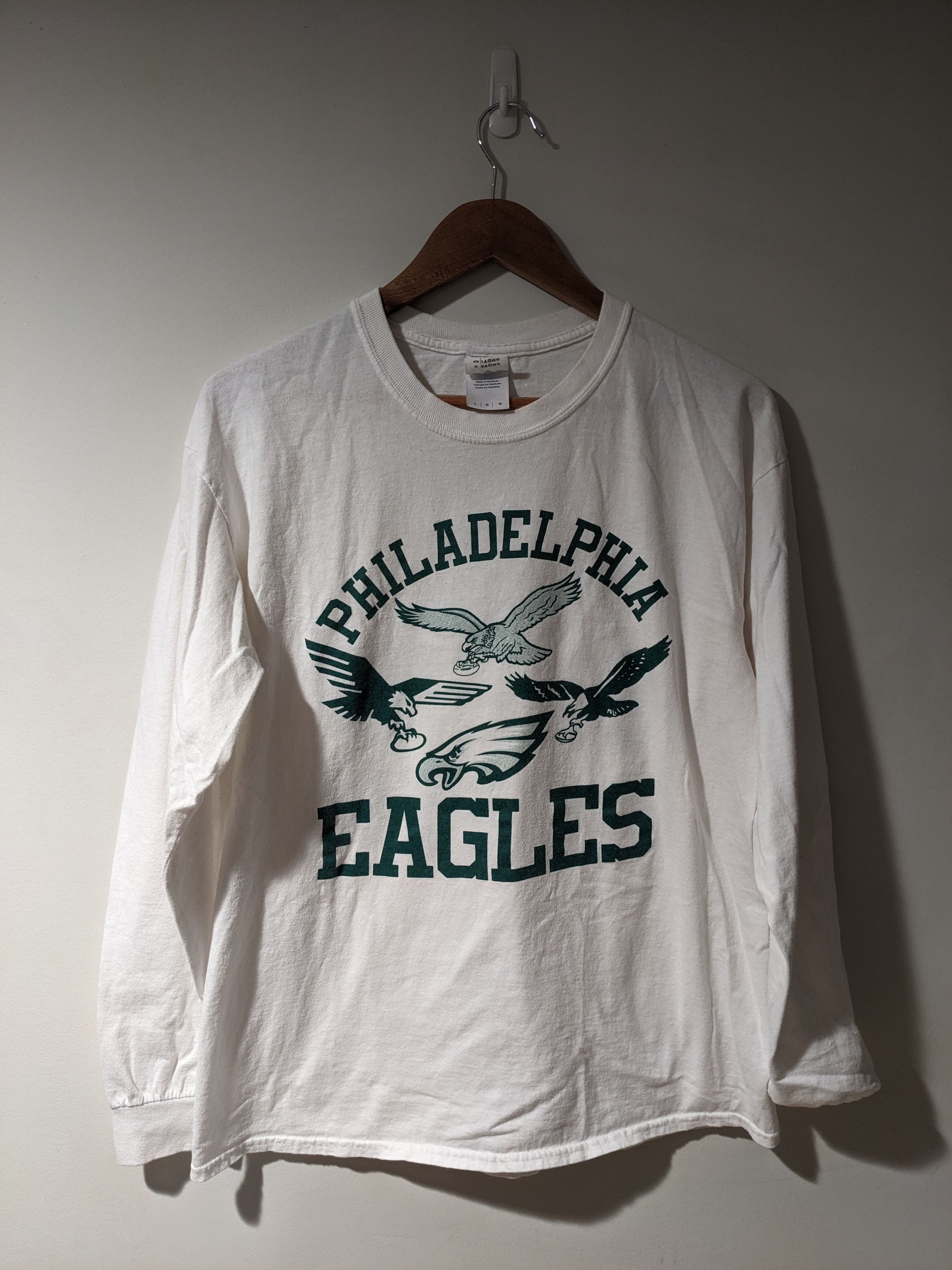 NFL × Vintage Vintage Y2K Philadelphia Eagles NFL Football Long-Sleeve Size US L / EU 52-54 / 3 - 1 Thumbnail