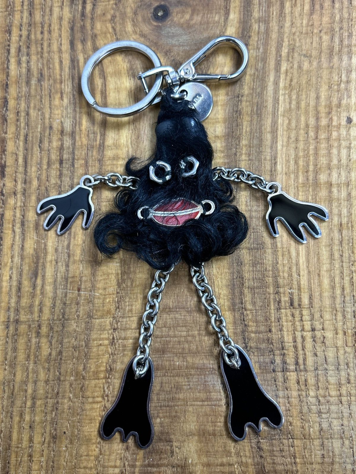 Prada Vintage Prada Funny Beard Keyring Key Holder Bag Charm Size ONE SIZE - 1 Thumbnail