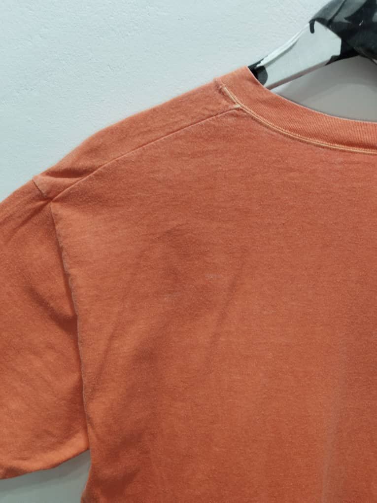 Vintage Single stich 80’s Coca Cola made in japan orange tee Size US L / EU 52-54 / 3 - 8 Thumbnail