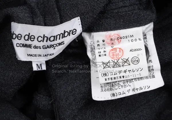 Comme des Garcons Comme Des Garcons Dark Gray Vintage Design Top Size M / US 6-8 / IT 42-44 - 9 Thumbnail
