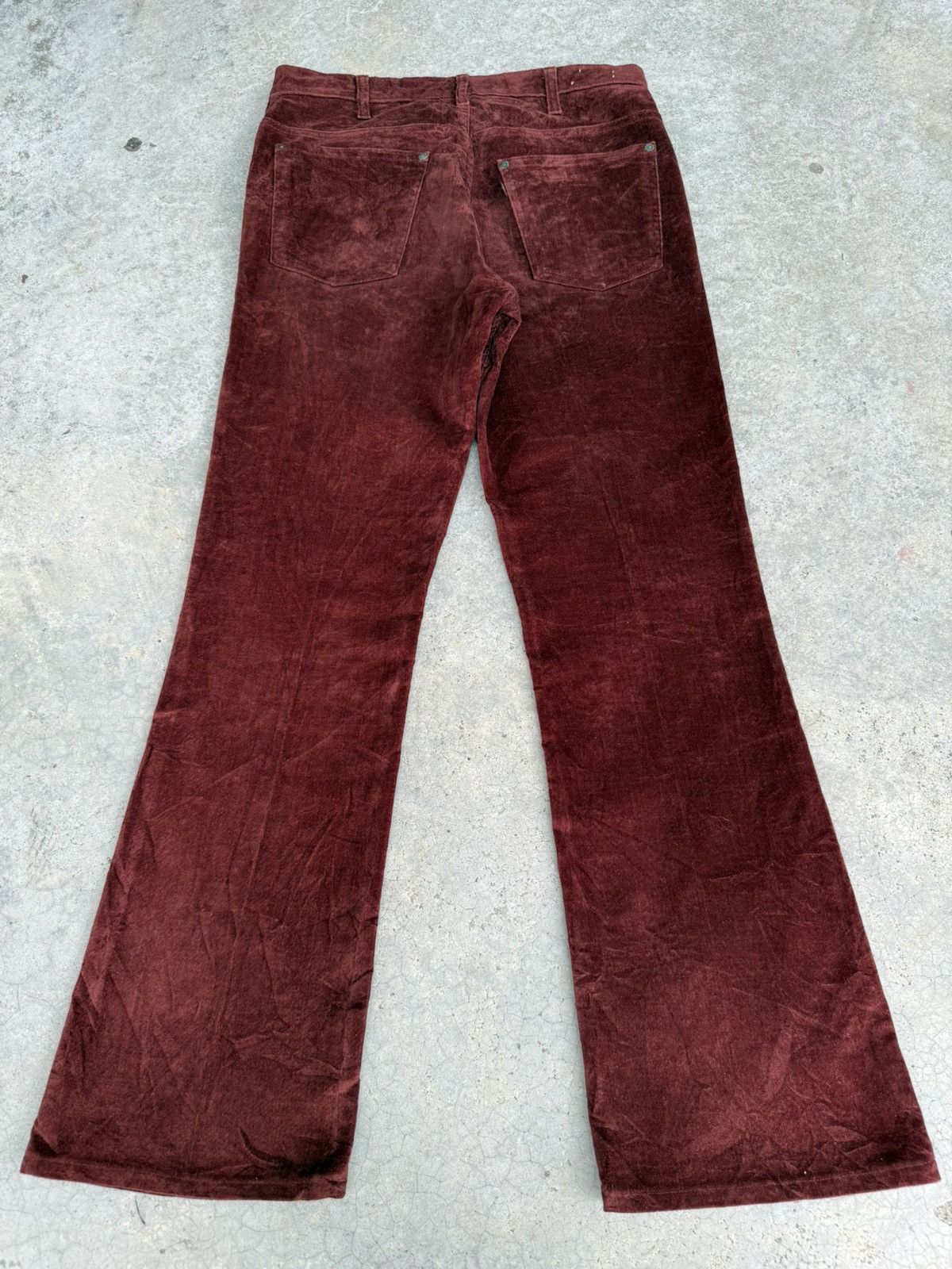 Levi's Vintage 70’s Levis Corduroy Pants Flared Jeans 517 Size US 33 - 2 Thumbnail