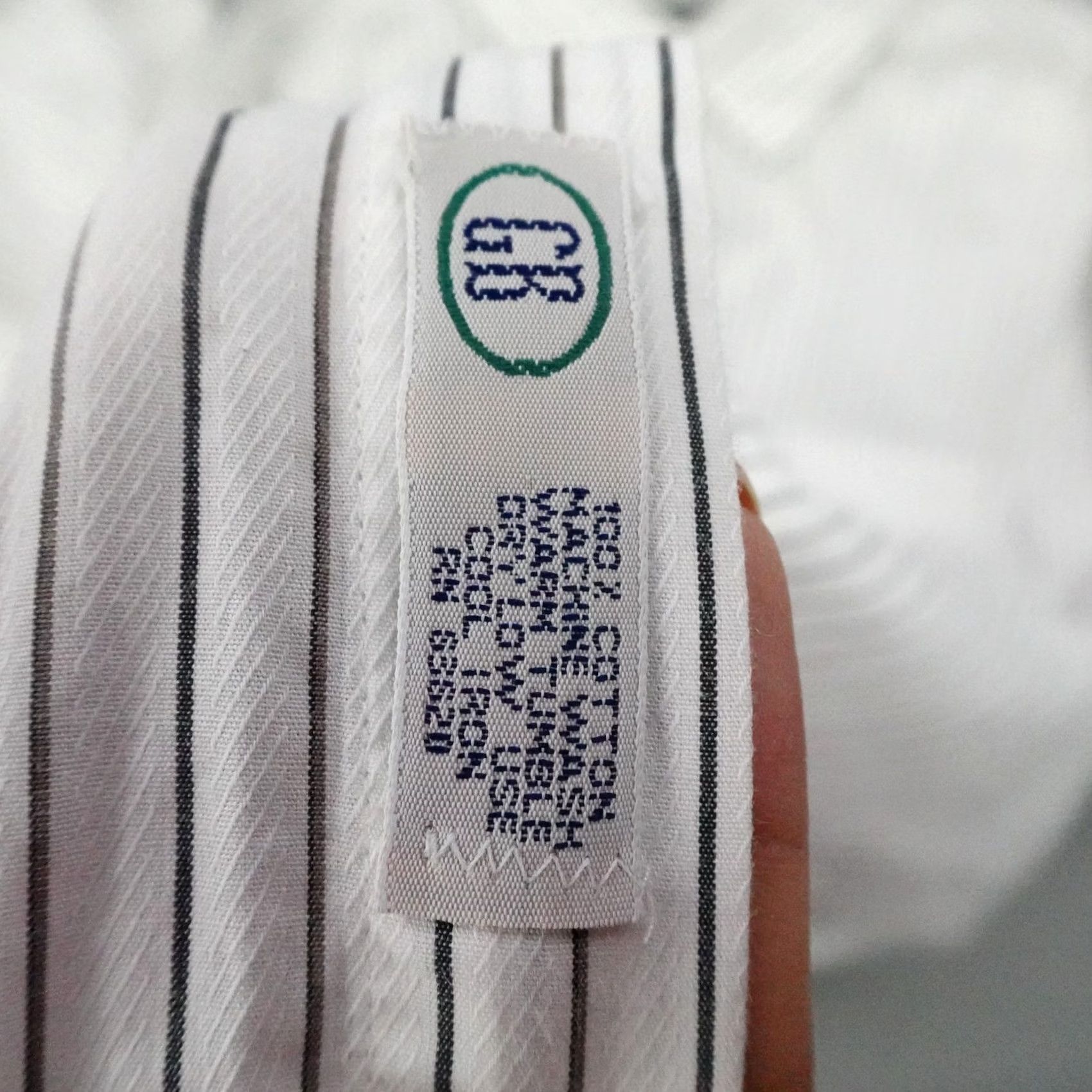 Vintage VINTAGE Gitman Bros Shirt Mens 3XL White Striped Button-Up Frontier 19-35 Big & Tall Long Sleeve Collared 100% Cotton Relaxed Mens Size US XXL / EU 58 / 5 - 4 Thumbnail