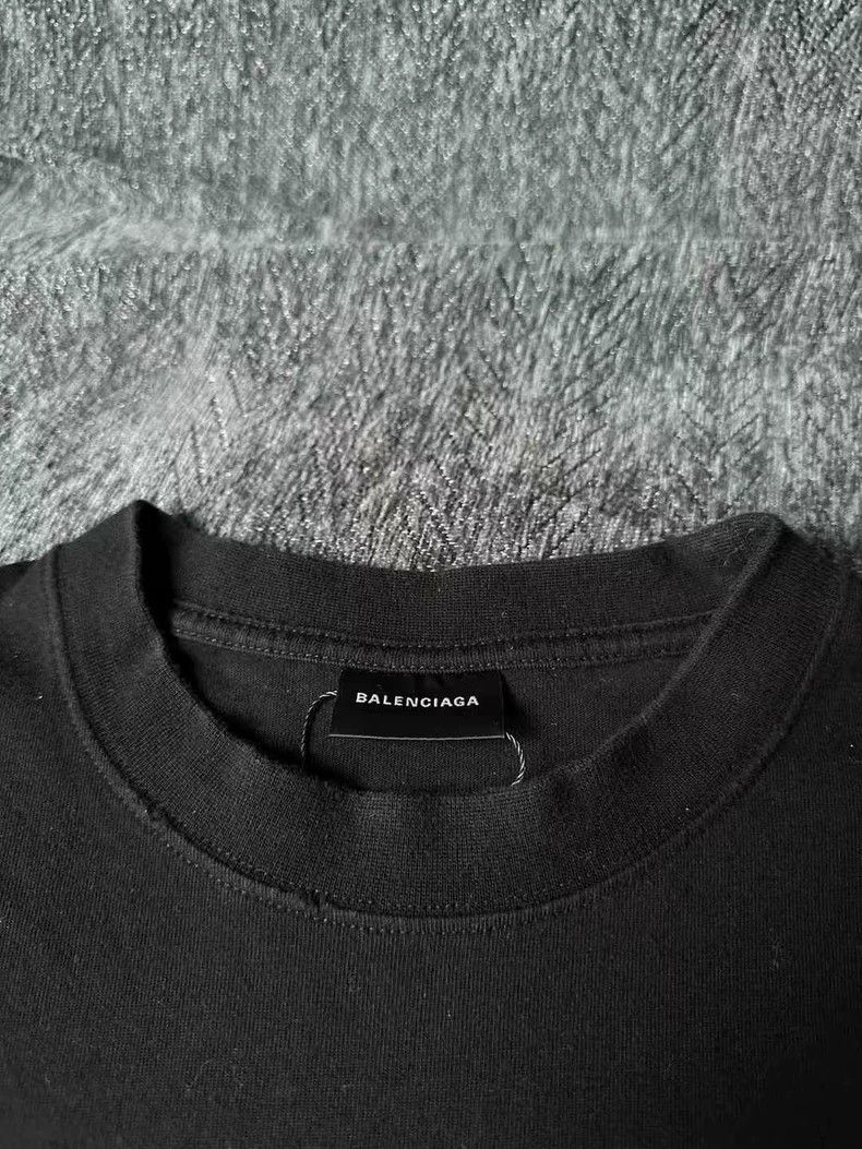 Balenciaga Balenciaga SS23 Black Graffiti Short Sleeve Size US M / EU 48-50 / 2 - 3 Thumbnail