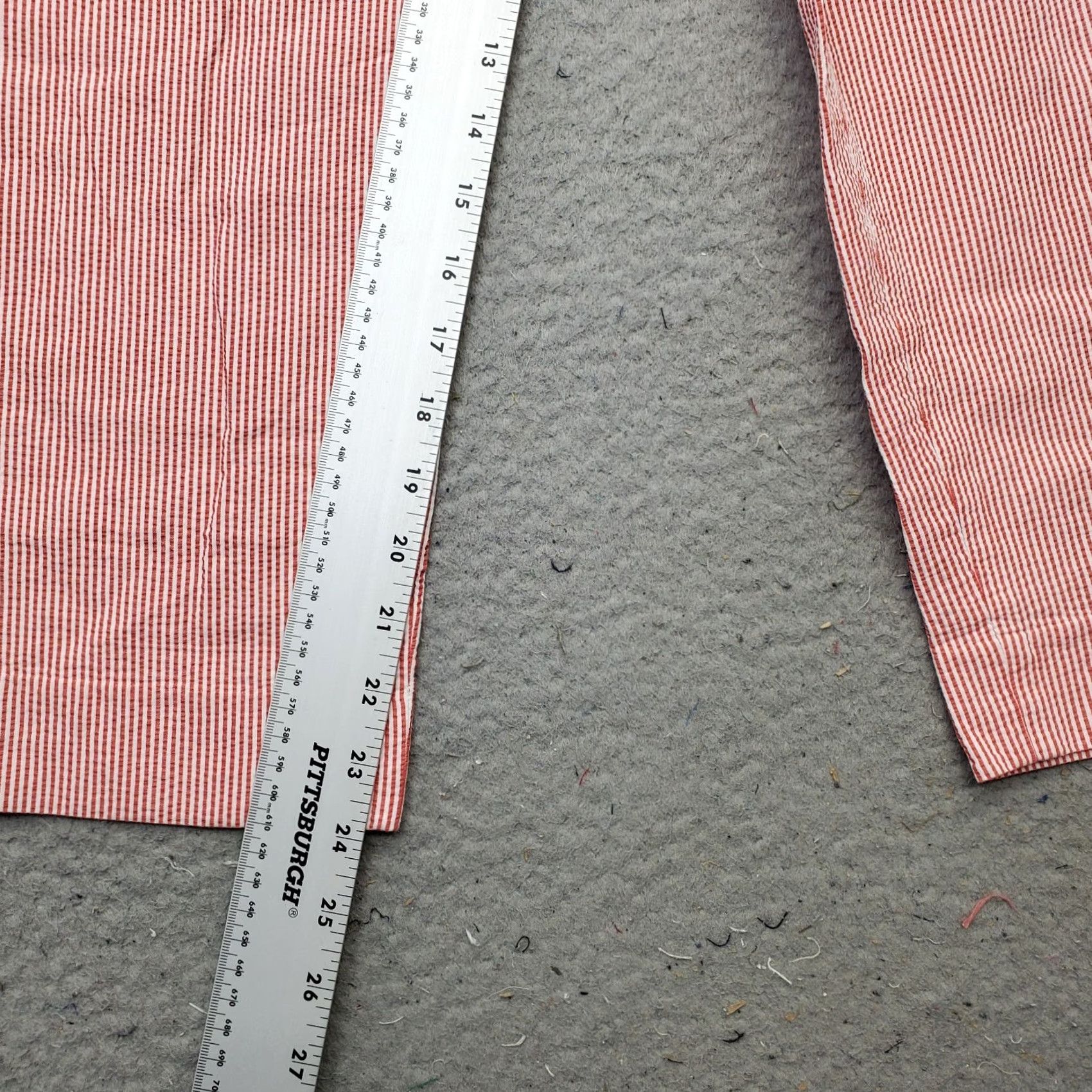 Talbots Talbots Cropped Pants Womens Size 14 Multicolor Striped Seersucker Flat Front Size 36" / US 14 / IT 50 - 4 Thumbnail