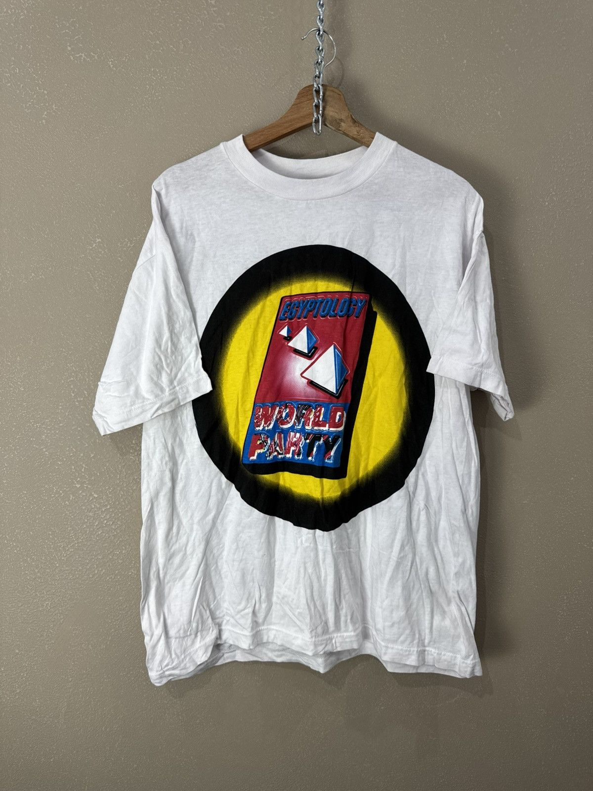 Budweiser vintage band tee 1994 World Party Hannes tshirt Size US L / EU 52-54 / 3 - 1 Thumbnail