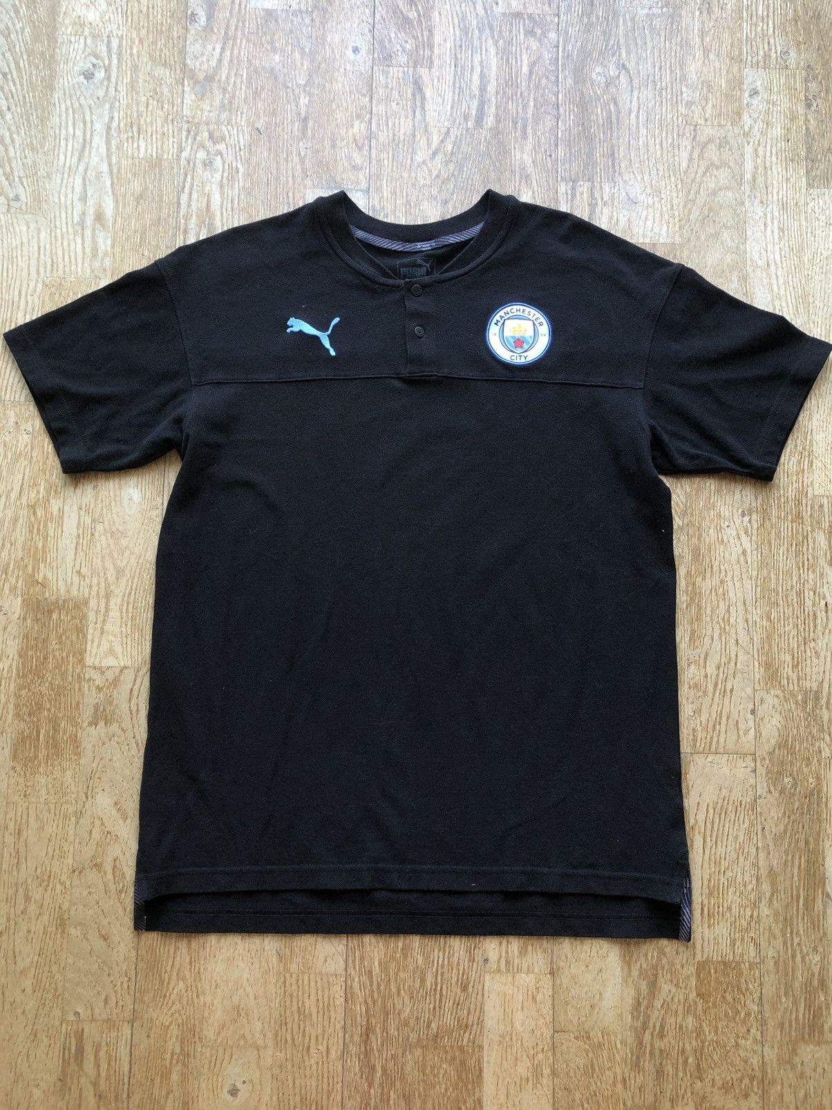Puma MANCHESTER CITY X PUMA OFFICIAL SOCCER POLO SHIRT Size US L / EU 52-54 / 3 - 1 Thumbnail