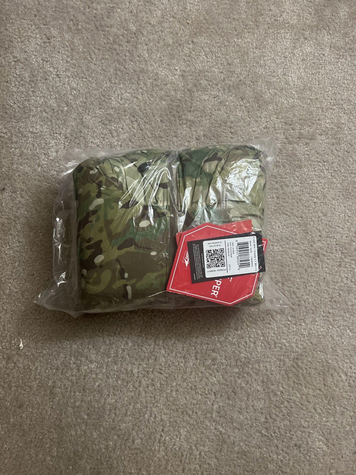 image of Arcteryx Leaf Cold Wx Hooded Jacket Mens Xs in Camo