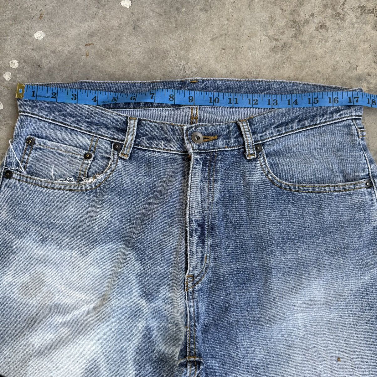 Japanese Brand Vintage Japanese Distressed Faded Stone Wash Denim Jeans Size US 35 - 4 Thumbnail