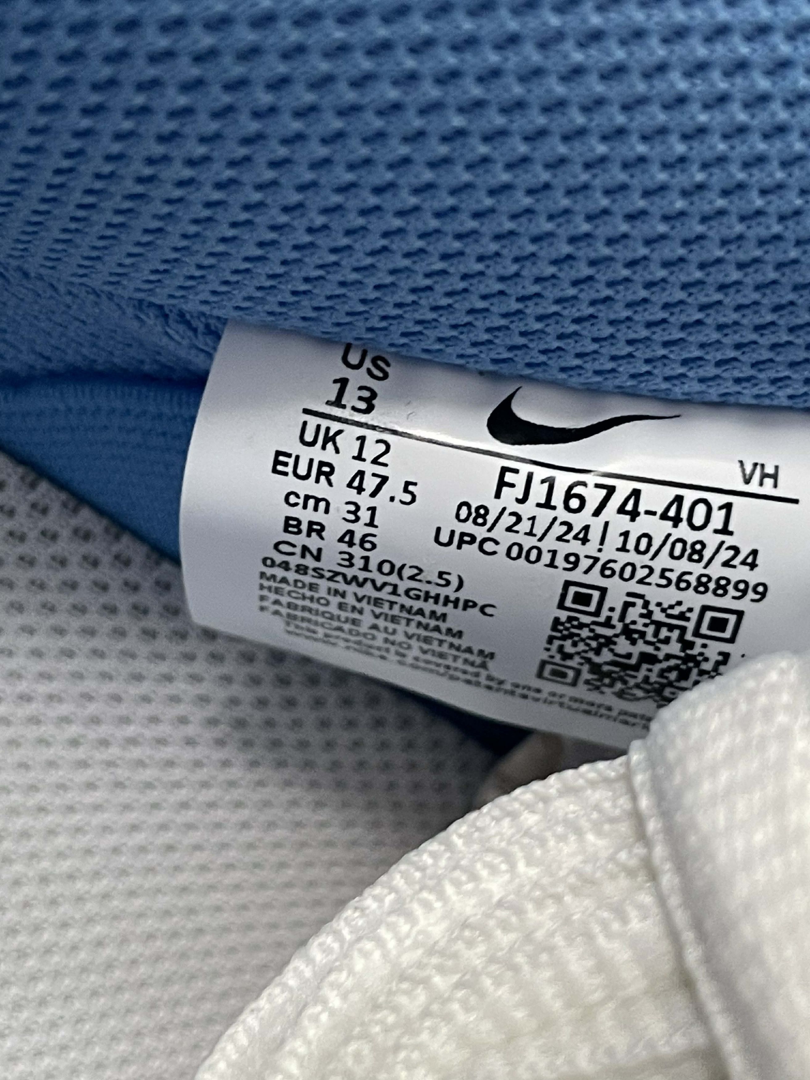 Nike Nike Sb Dunk Low ISO University Blue UNC Gum US13 Size US 13 / EU 46 - 9 Thumbnail