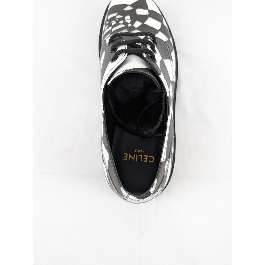 Celine o1rshd Leather Spiders Loafers in Black / White Size US 11 / EU 44 - 14 Thumbnail