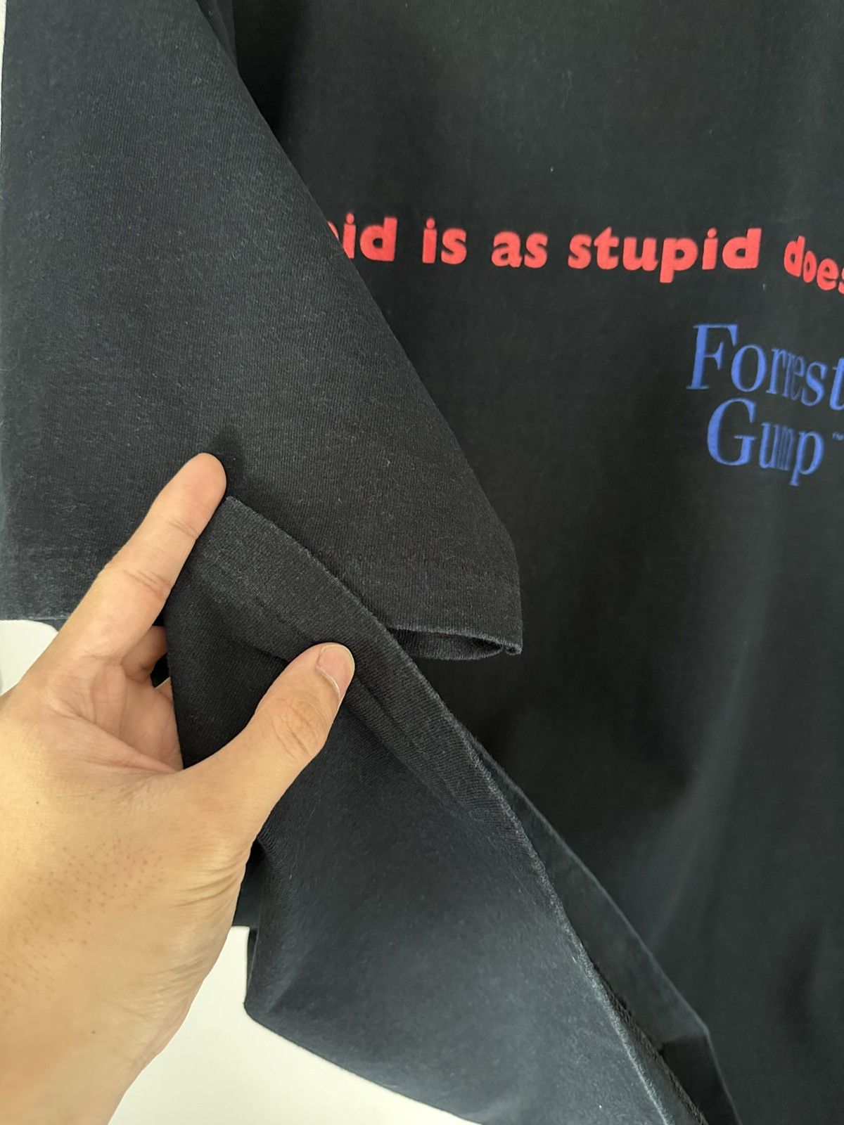 All Sport Vintage Forrest Gump “Stupid is as stupid Does” Size US L / EU 52-54 / 3 - 3 Thumbnail