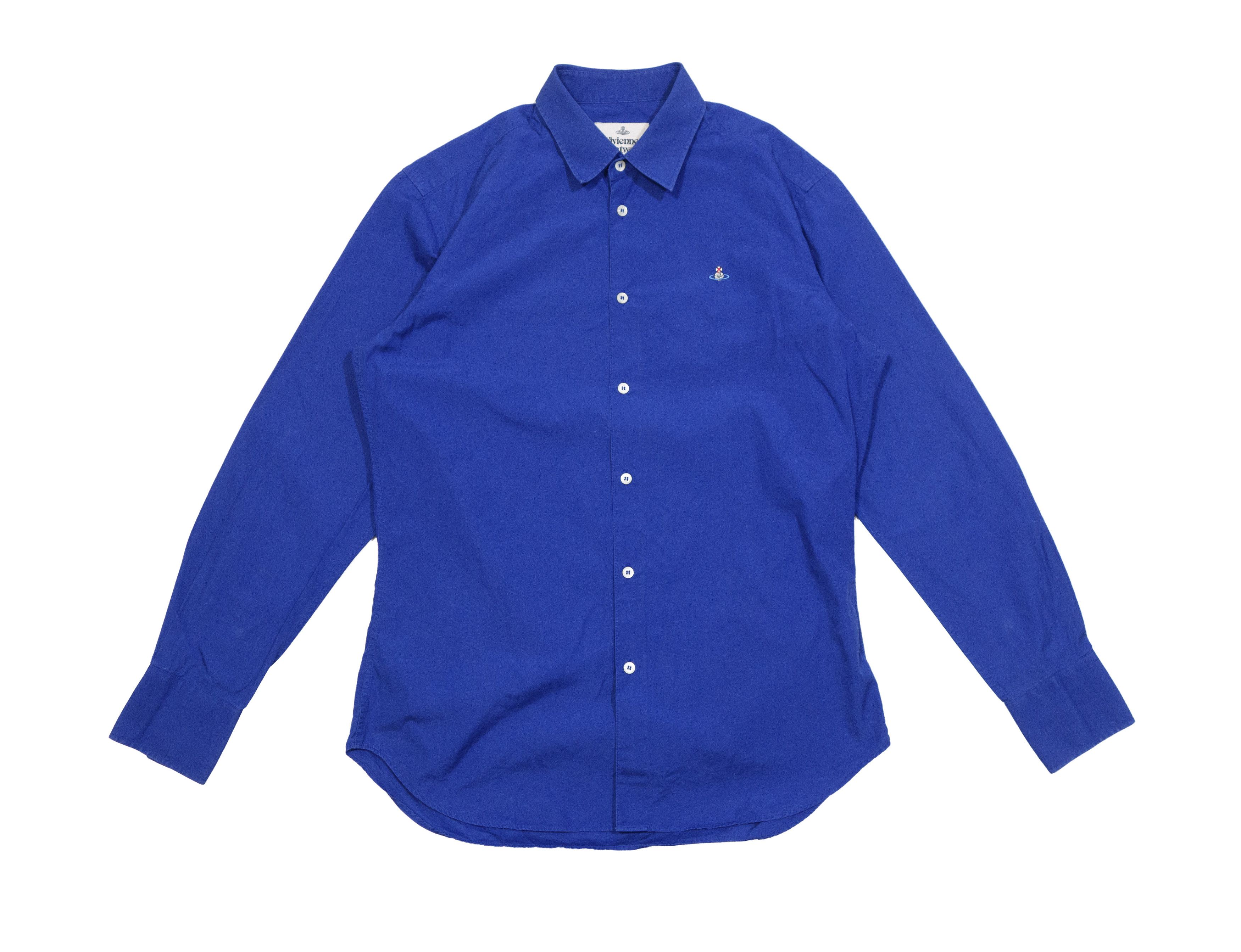 Vivienne Westwood Orb Logo Shirt Size US M / EU 48-50 / 2 - 1 Thumbnail