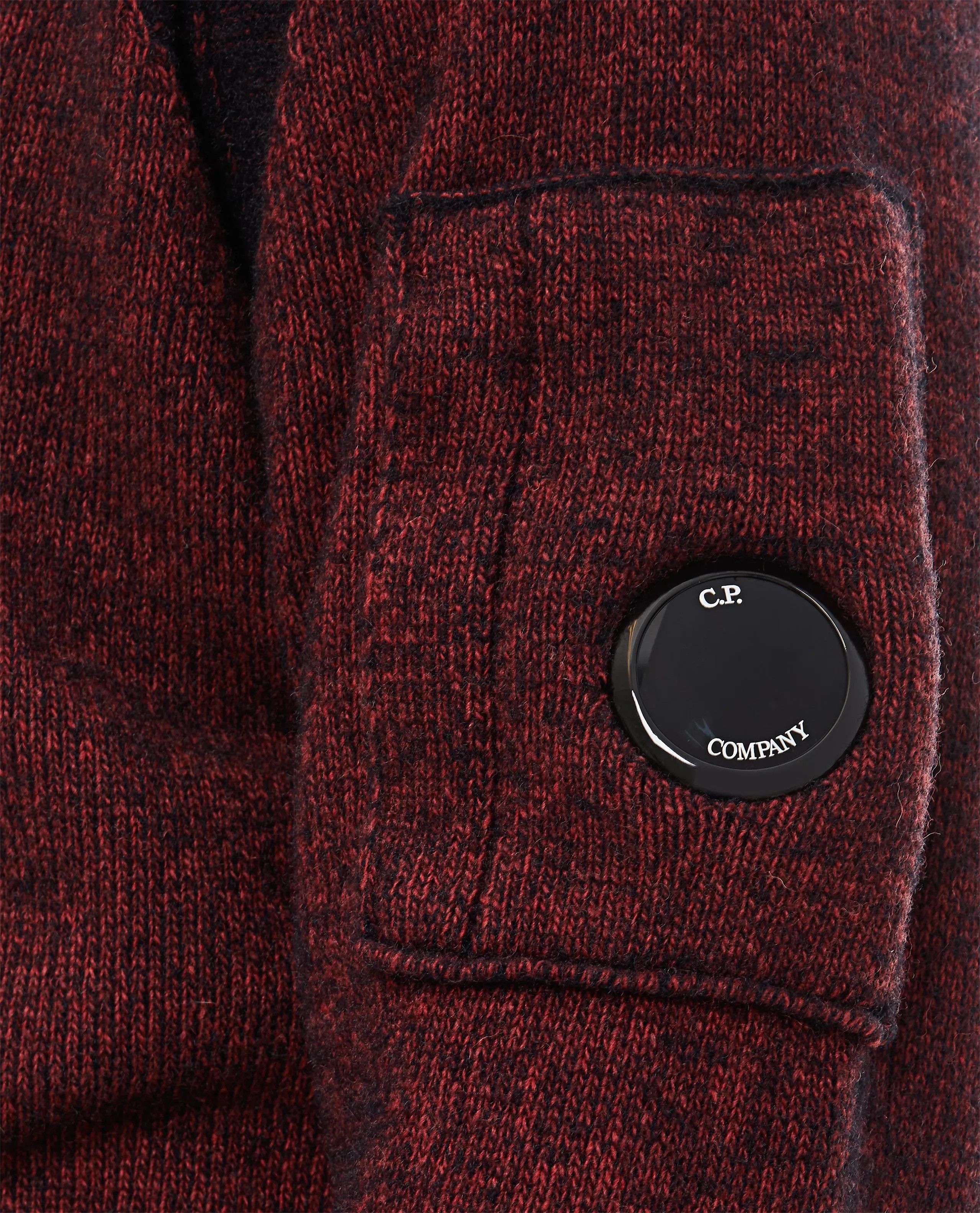 C.P. Company o1y1224 Cardigan in Burgundy Size US S / EU 44-46 / 1 - 4 Thumbnail