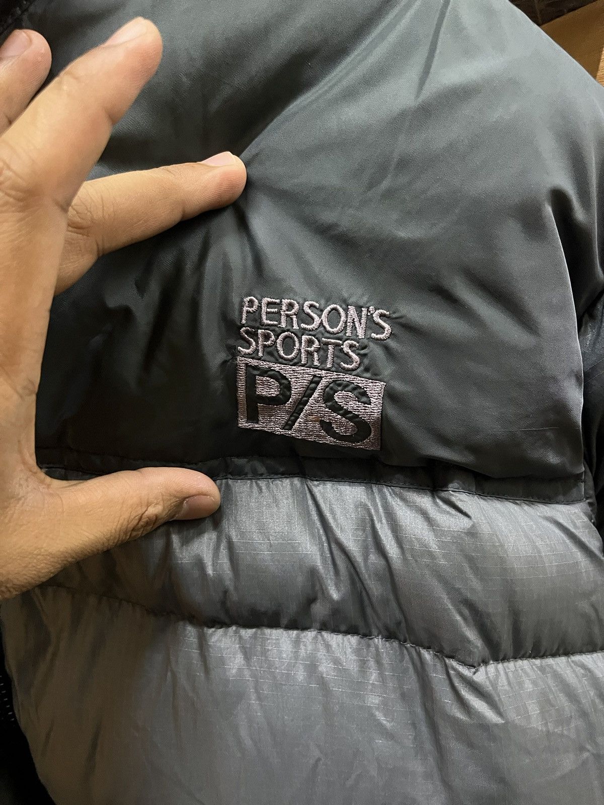 PERSON'S × Vintage Person puffer Jacket Size US XL / EU 56 / 4 - 4 Thumbnail