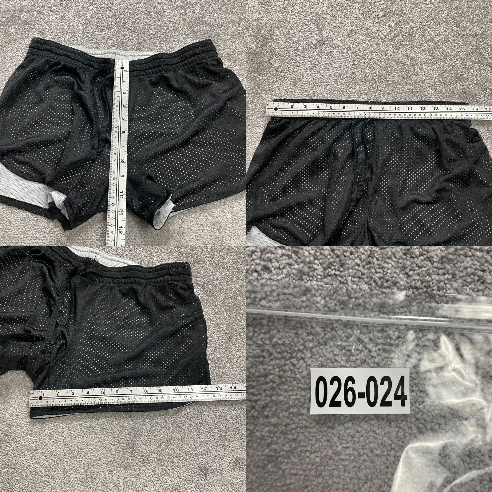 Vintage Danskin Reversible Active Shorts Womens M Black White Elastic Waist 30x3.5 Size 32" / US 10 / IT 46 - 8 Thumbnail