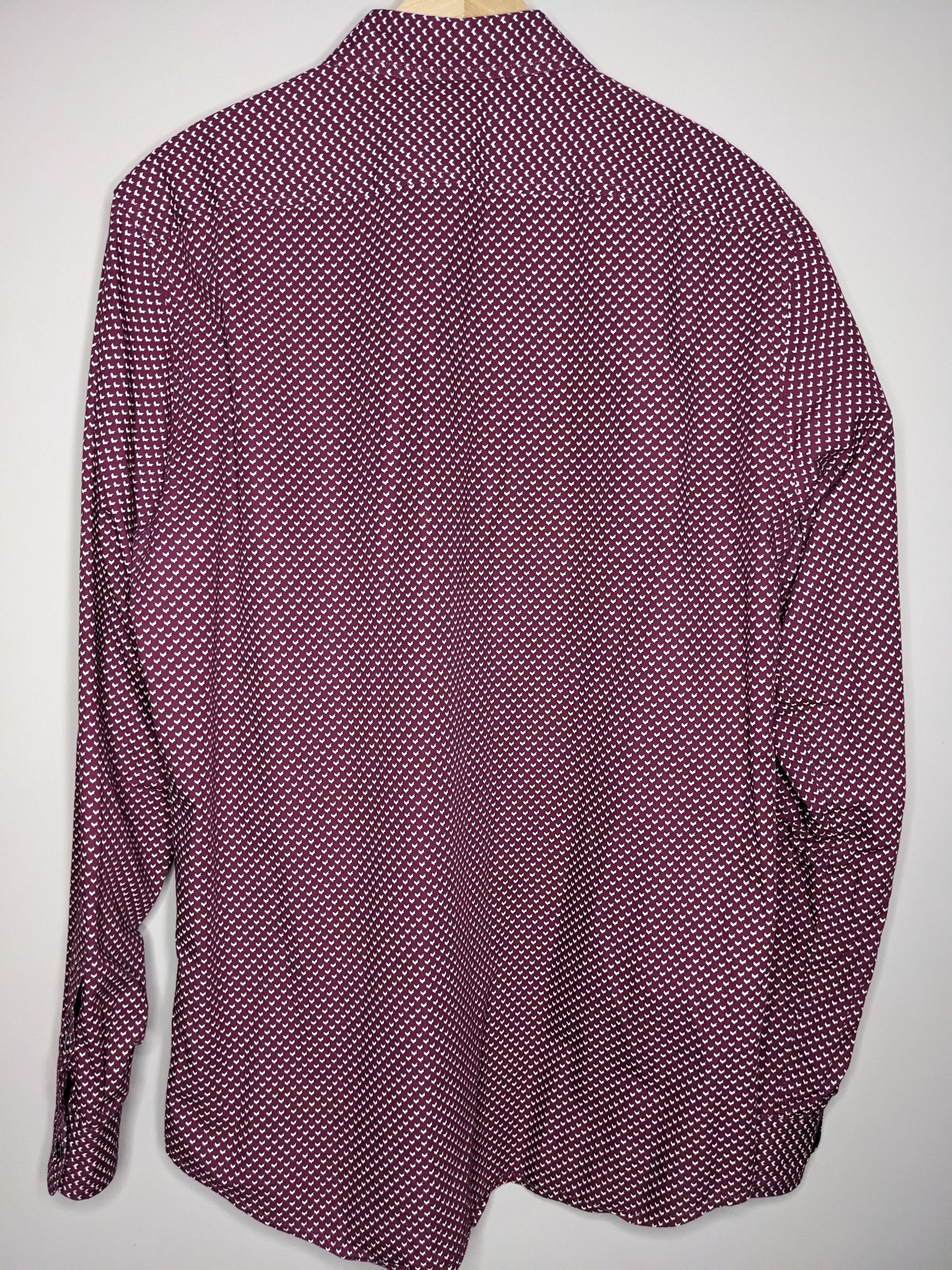 Diesel Diesel Button Up Shirt Mens Large Long Sleeve Geometric Y2K Size US L / EU 52-54 / 3 - 7 Thumbnail