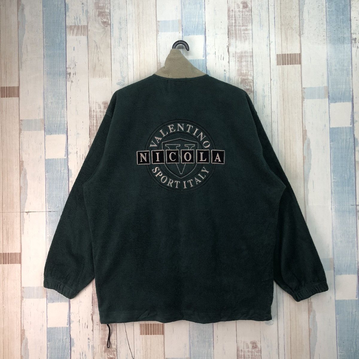 Valentino × Vintage Vintage Nicola Valentino Fleece Jacket Size US L / EU 52-54 / 3 - 1 Thumbnail