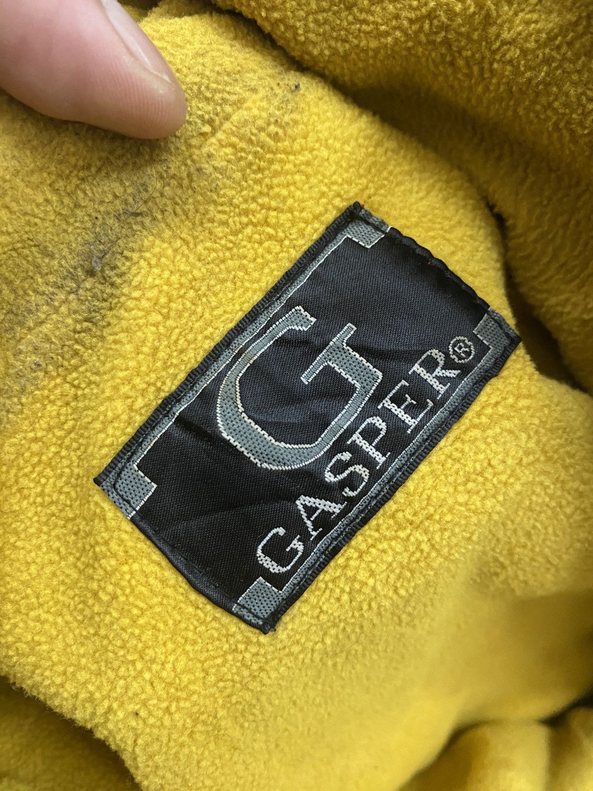 Vintage Vtg Gasper Infinity Jacket Black Mens Size US L / EU 52-54 / 3 - 9 Thumbnail