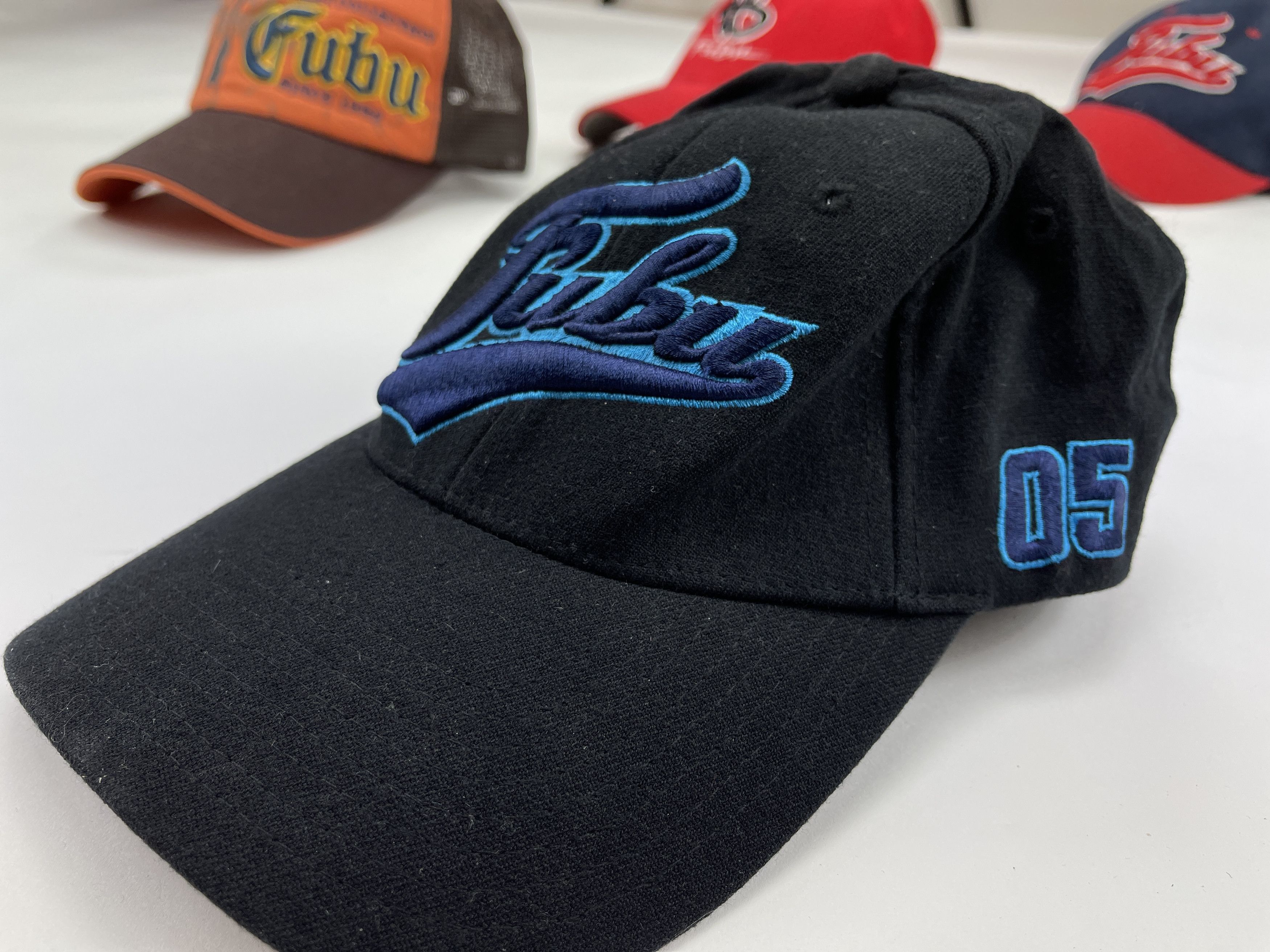 Fubu Fubu snapback, vintage hip hop hat, 90s hip-hop, 1990s Size ONE SIZE - 8 Thumbnail
