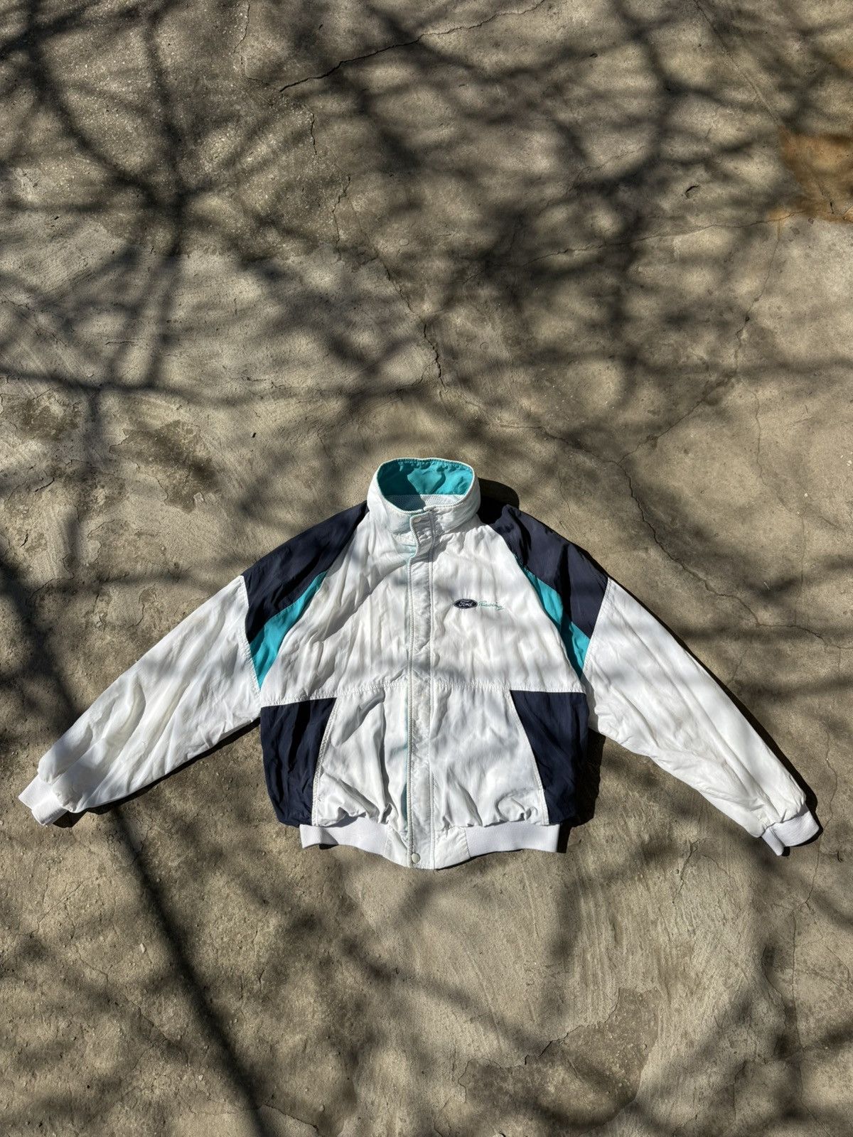 Ford Vintage Ford Racing Track Jacket Made In USA Size US L / EU 52-54 / 3 - 1 Thumbnail
