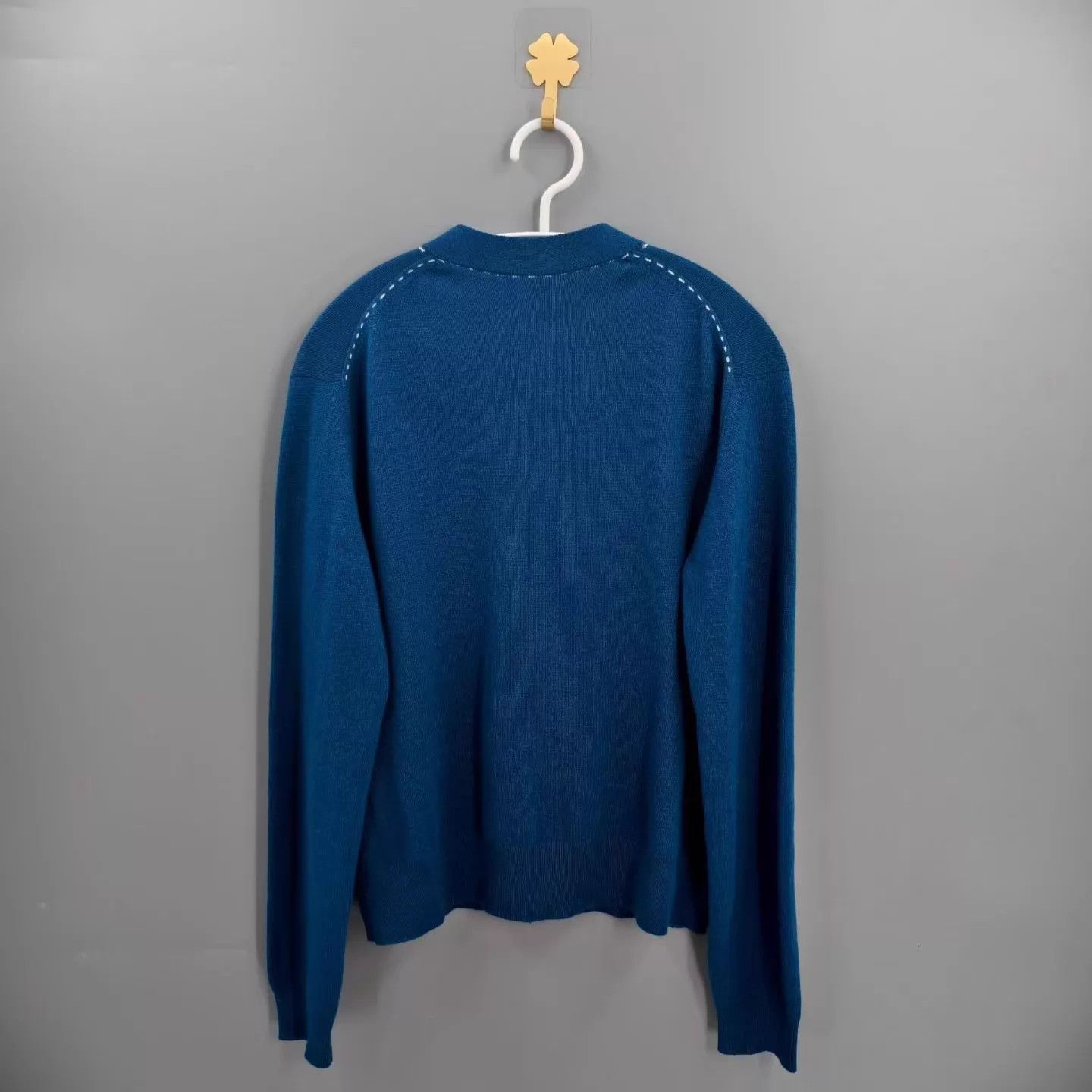 Hermes Hermes Cashmere Pig Nose Cardigan 36 (99) Size XS / US 0-2 / IT 36-38 - 2 Thumbnail