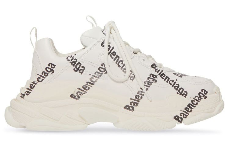 Balenciaga Balenciaga Triple S Logotype Sneakers SIZE 39 Size ONE SIZE - 1 Thumbnail