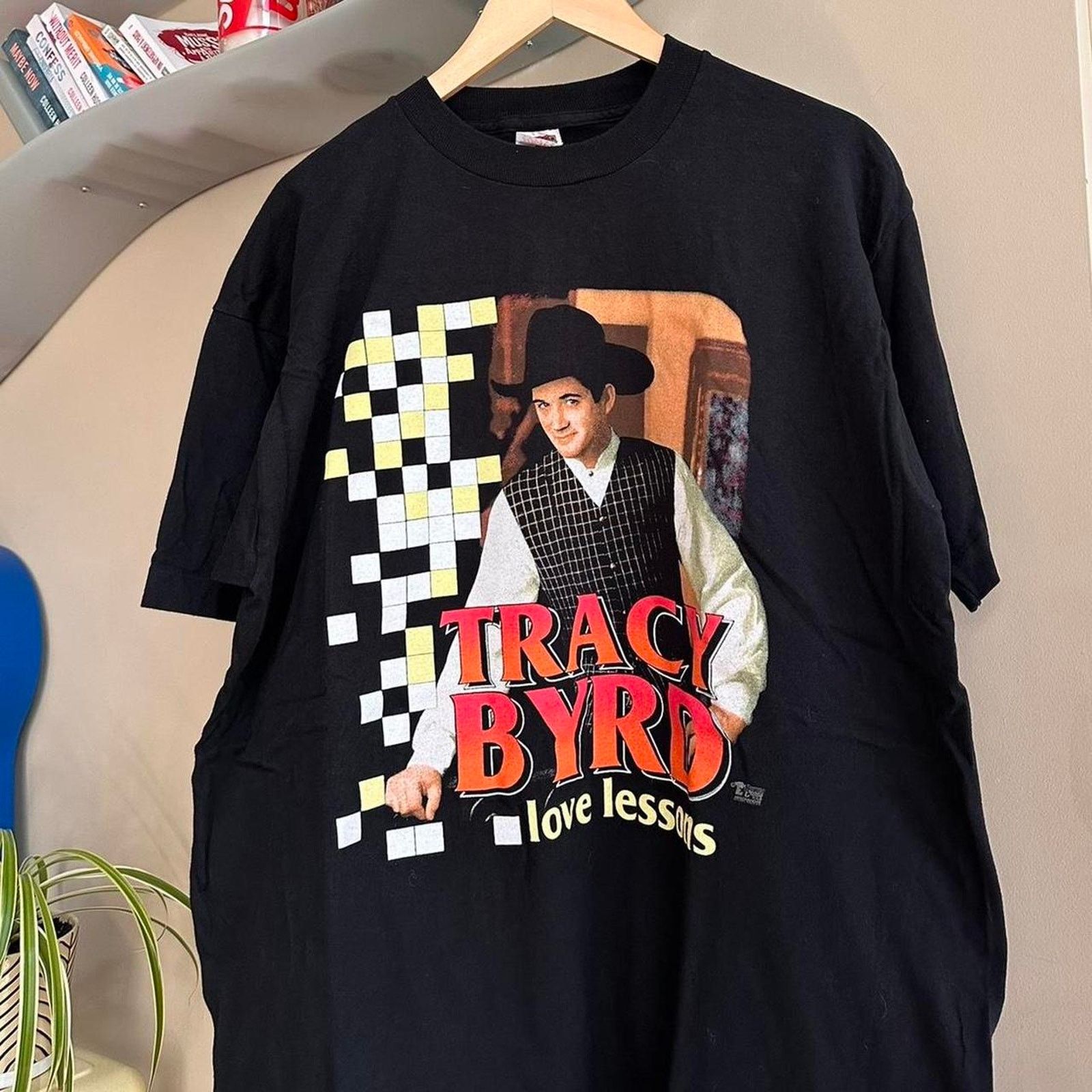 Band Tees × Fruit Of The Loom Vintage 90's Tracy Byrd Love Lessons Tour Shirt Size US XL / EU 56 / 4 - 2 Thumbnail