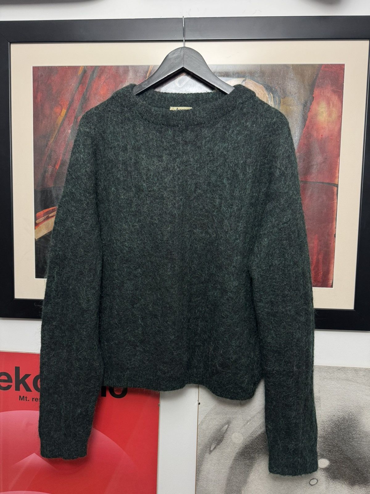 Acne Studios Acne Studios Mohair Dramatic Oversize Sweater Knit Designer Size US M / EU 48-50 / 2 - 1 Thumbnail