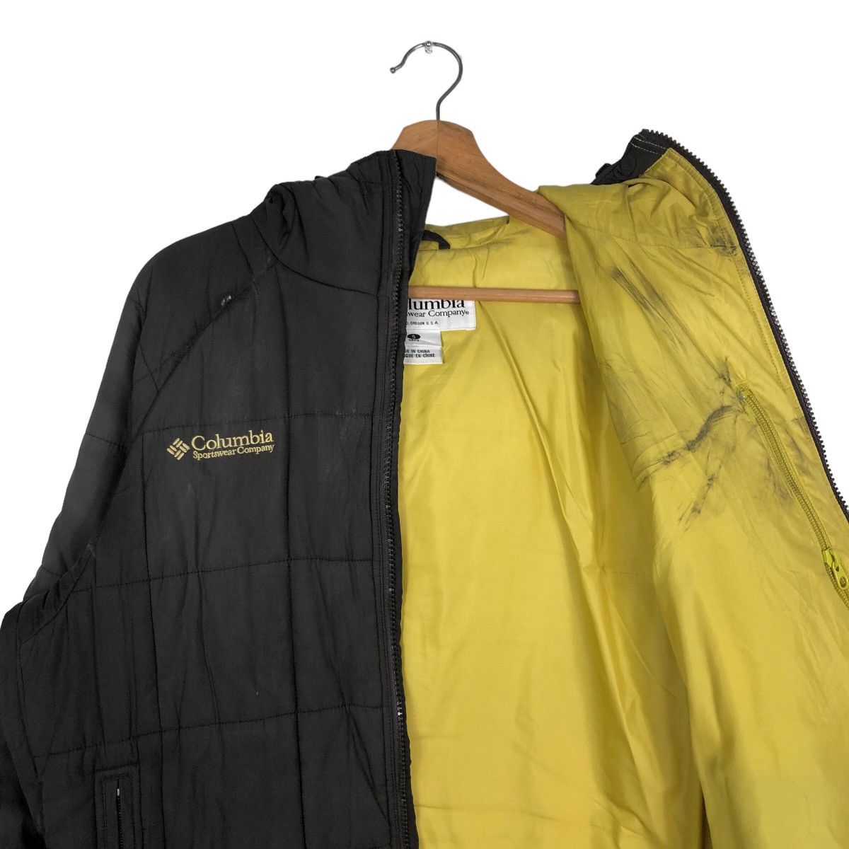 Japanese Brand 🔥Vintage Puffer Down Jacket Hunting Hiking Columbia Size US S / EU 44-46 / 1 - 12 Thumbnail