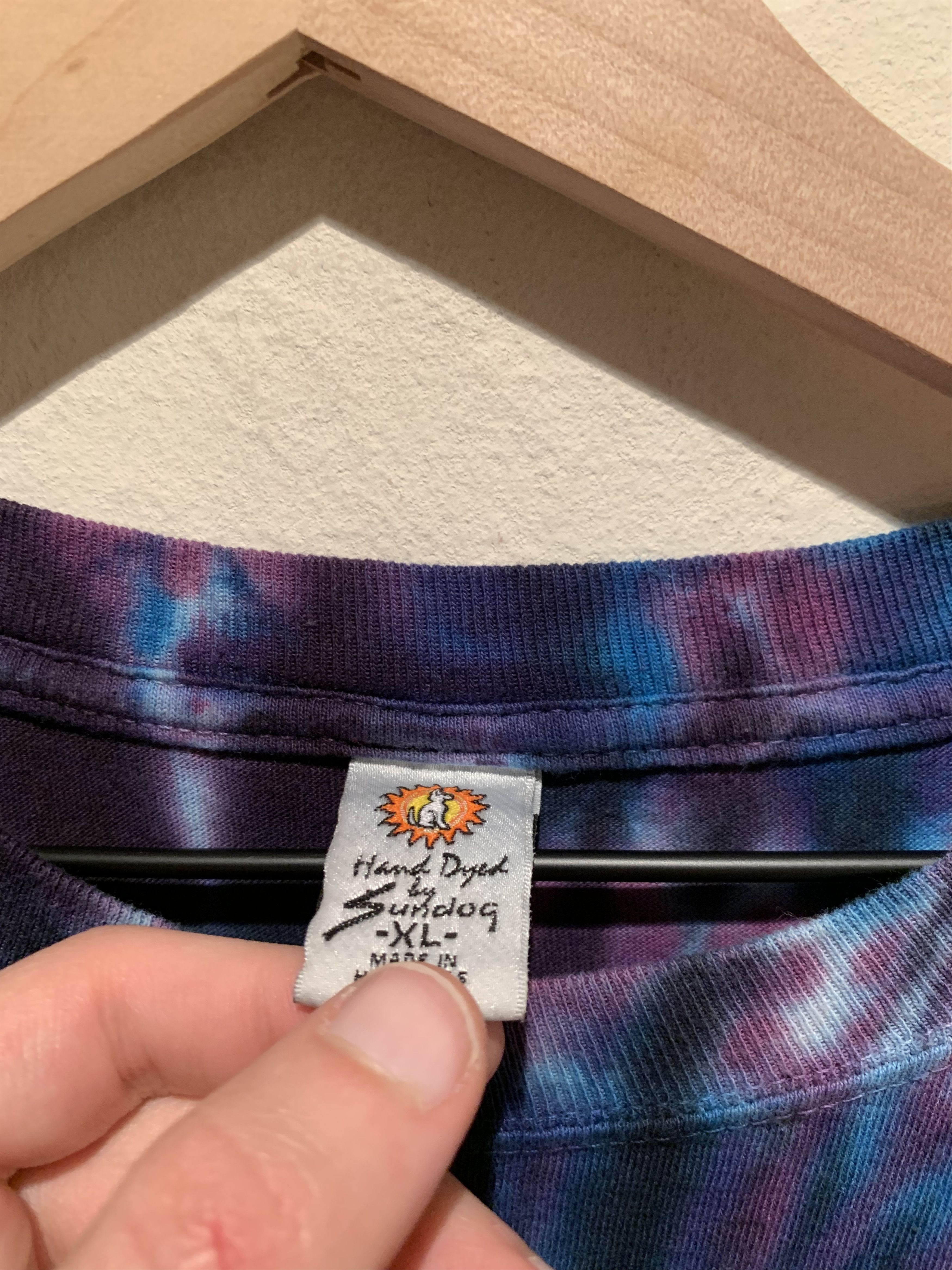Band Tees *RARE* Vintage 2004 Grateful Dead Sundog Hand Dyed T-Shirt Size US XL / EU 56 / 4 - 8 Thumbnail