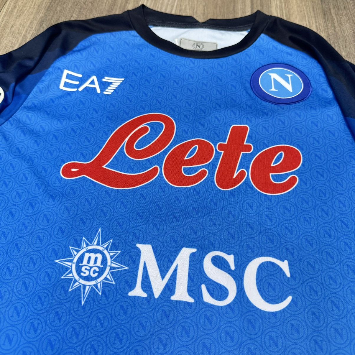 Sports Specialties Napoli 22/23 home shirt #77 Kvaratskhelia Size US M / EU 48-50 / 2 - 3 Thumbnail