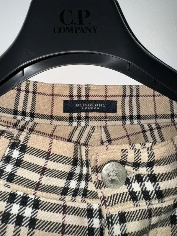 Burberry VINTAGE CHECKERED PANTS Size 28" / US 6 / IT 42 - 4 Thumbnail