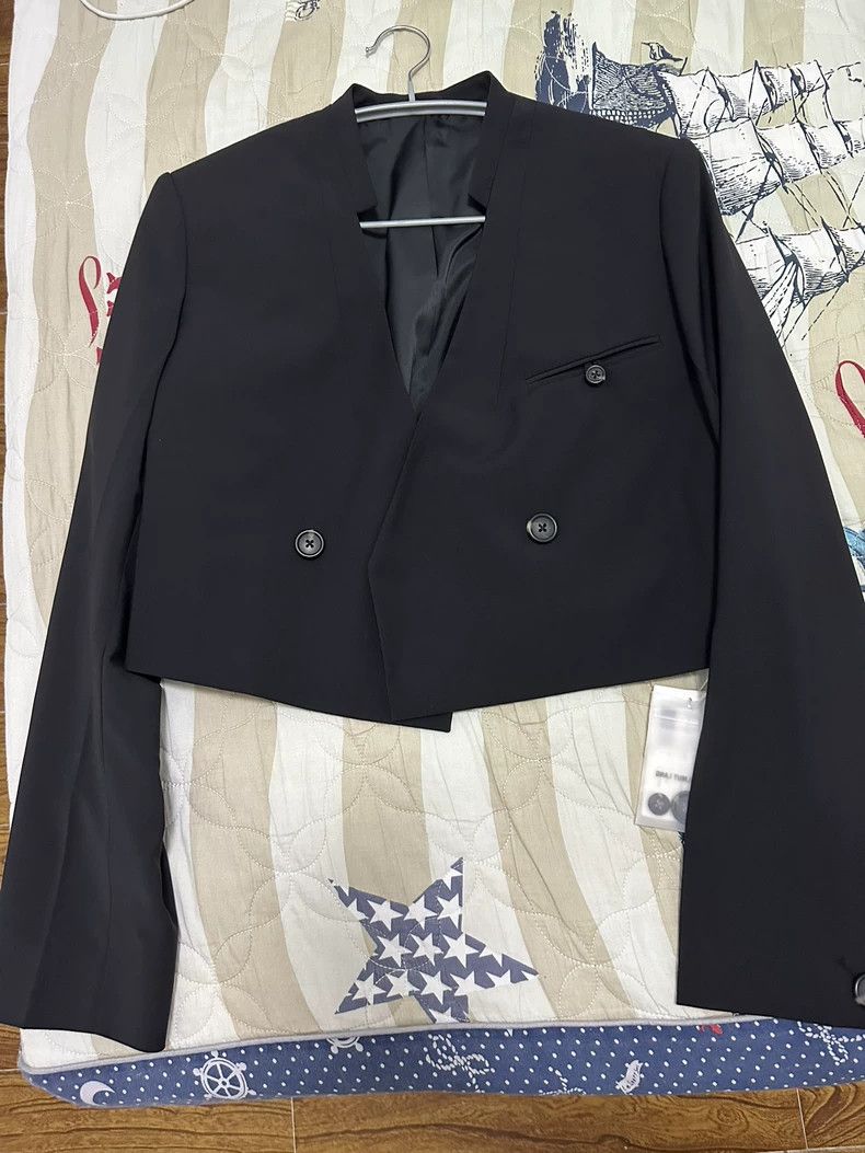 Helmut Lang HELMUT LANG Black short coat Size M / US 6-8 / IT 42-44 - 3 Thumbnail