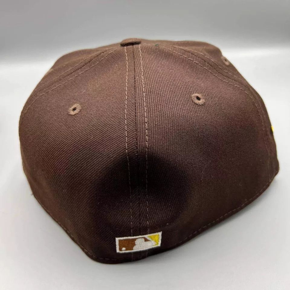 New Era Houston Astros Hat Men 7 1/2 59Fifty New Era MLB Fitted Cap Size ONE SIZE - 5 Thumbnail