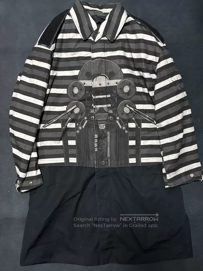 Givenchy Givenchy Circuit Pattern Print Fake Two-Piece Jacket Size US M / EU 48-50 / 2 - 1 Thumbnail
